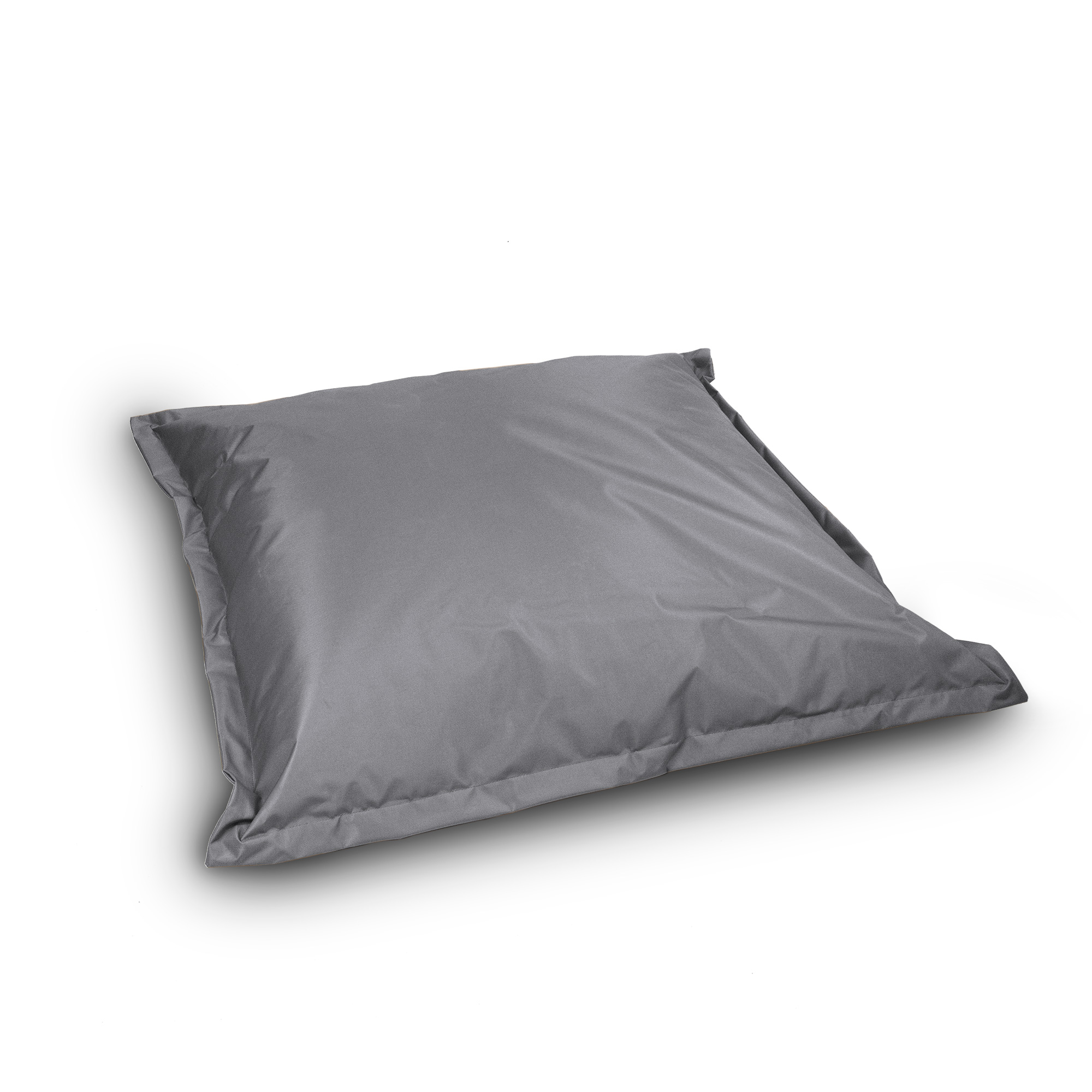 Cojín de suelo impermeable gris 130cm