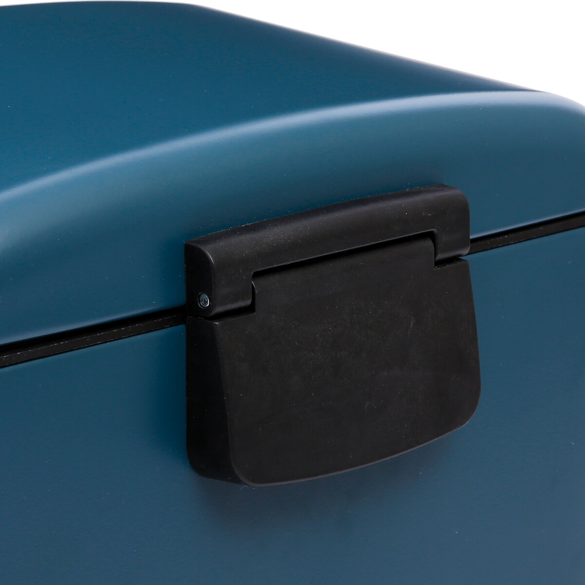 Cubo de basura ARIANE azul met&aacute;lico 30l