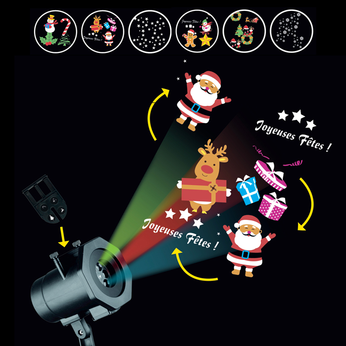 Proyector Luminoso Exterior Multicolor