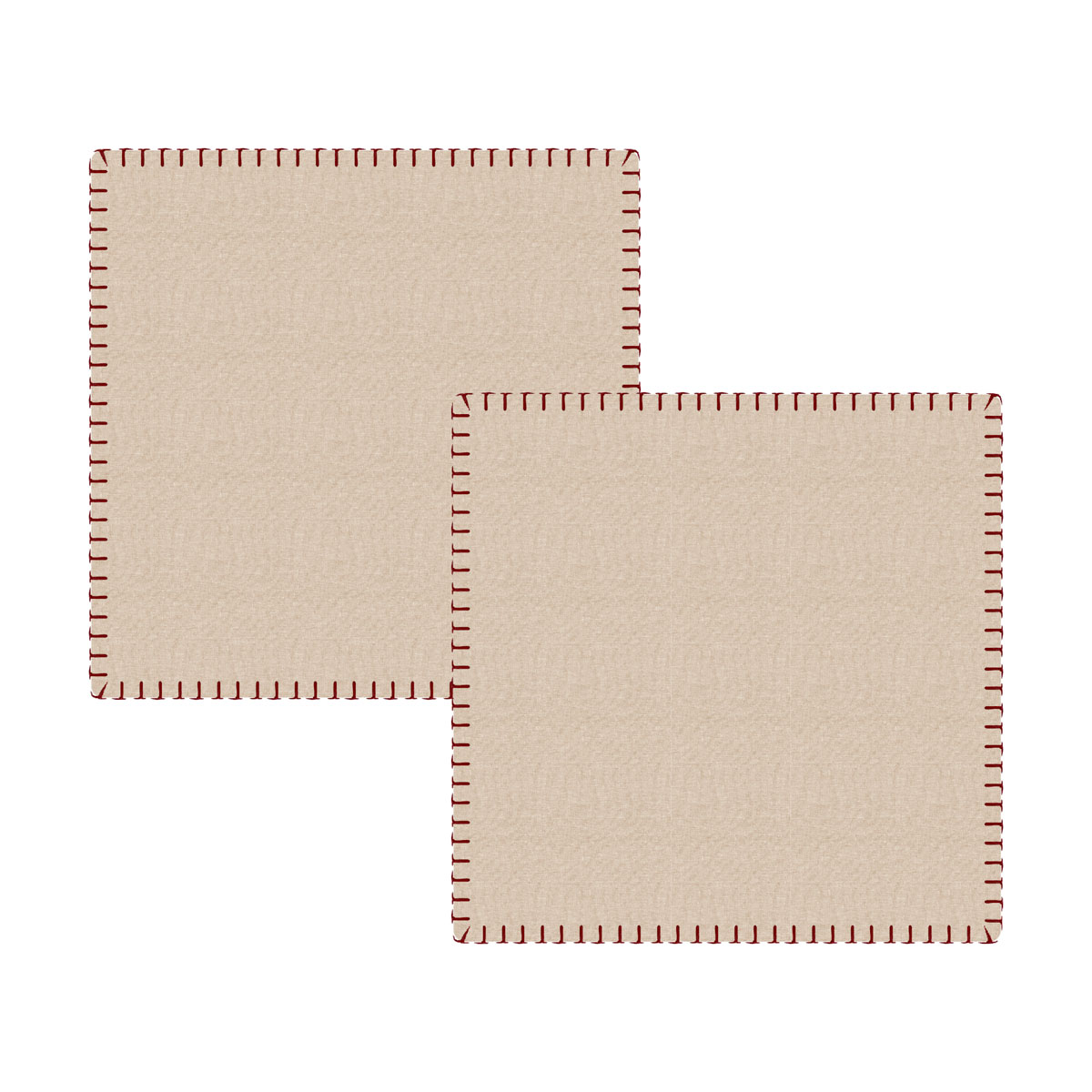 Juego de 2 servilletas DOLOMITES DREAM beige 30x30