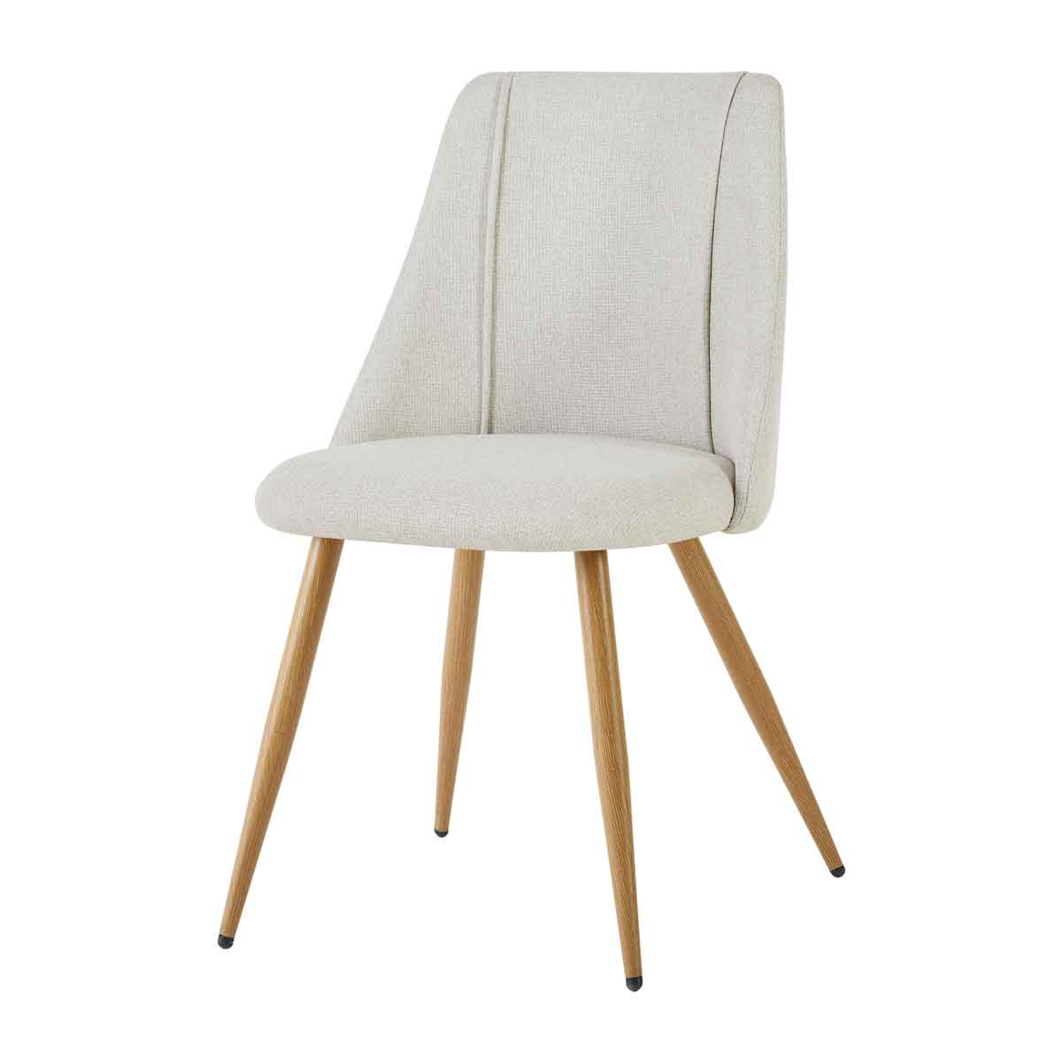 Silla SAKURA de tejido beige