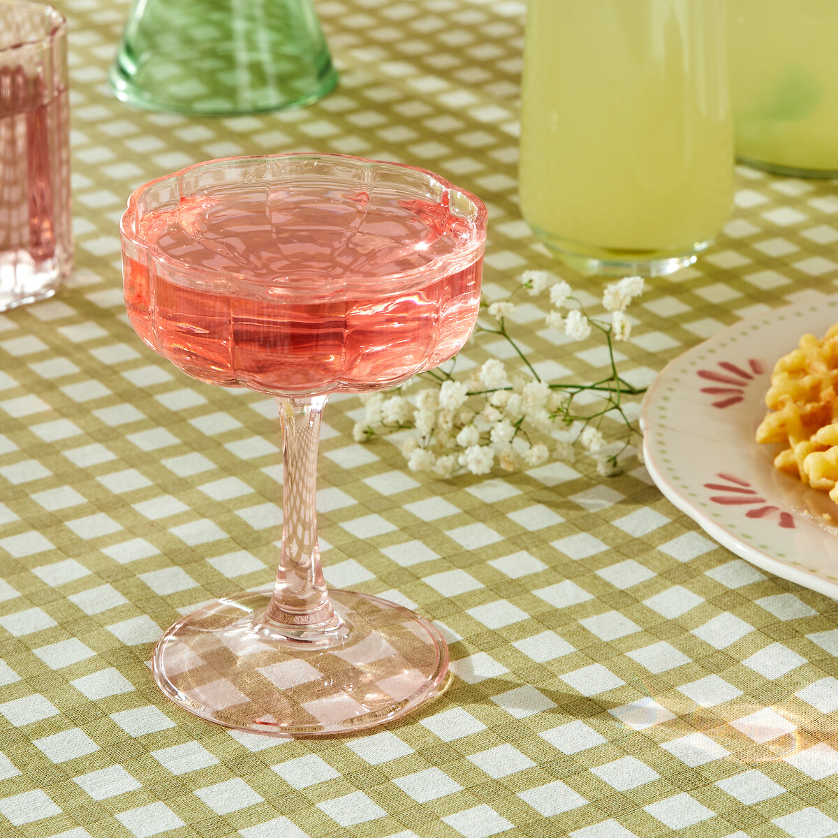 Copa de c&oacute;ctel FLEUR DE ROSE 15CL