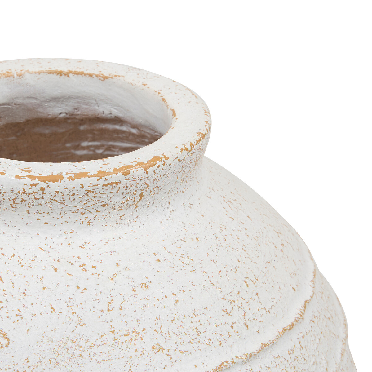 Jarr&oacute;n ROMIA beige de cer&aacute;mica 38cm