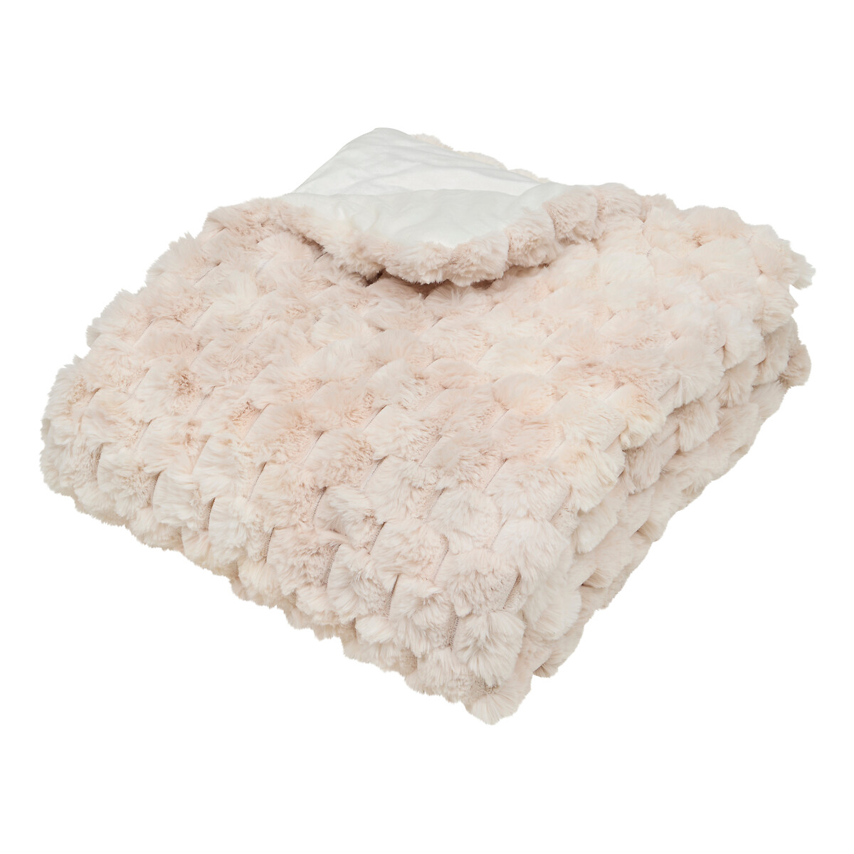 Manta ADRIEL beige pelo 80x180cm