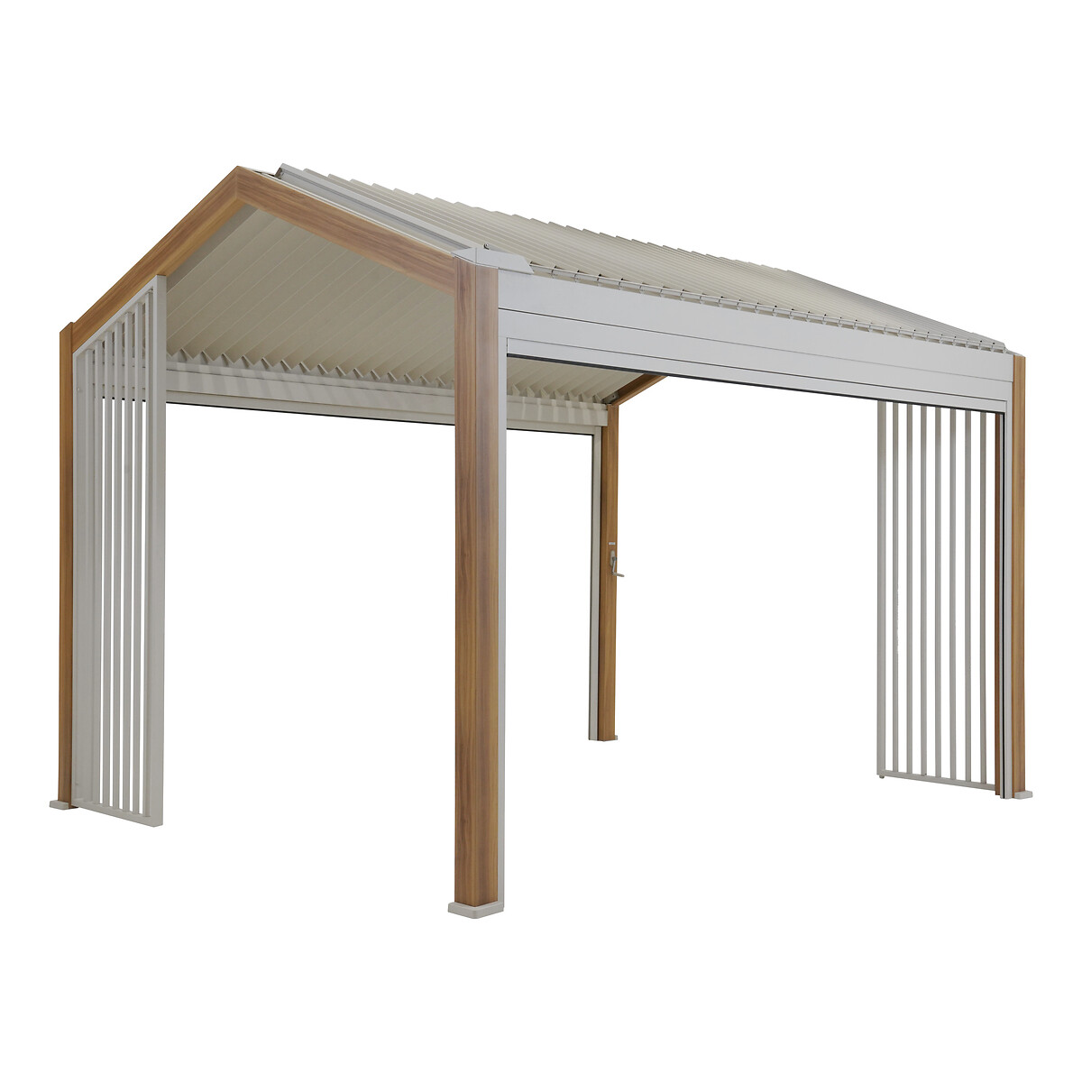 P&eacute;rgola ECOZIA beige/lino 4x3m