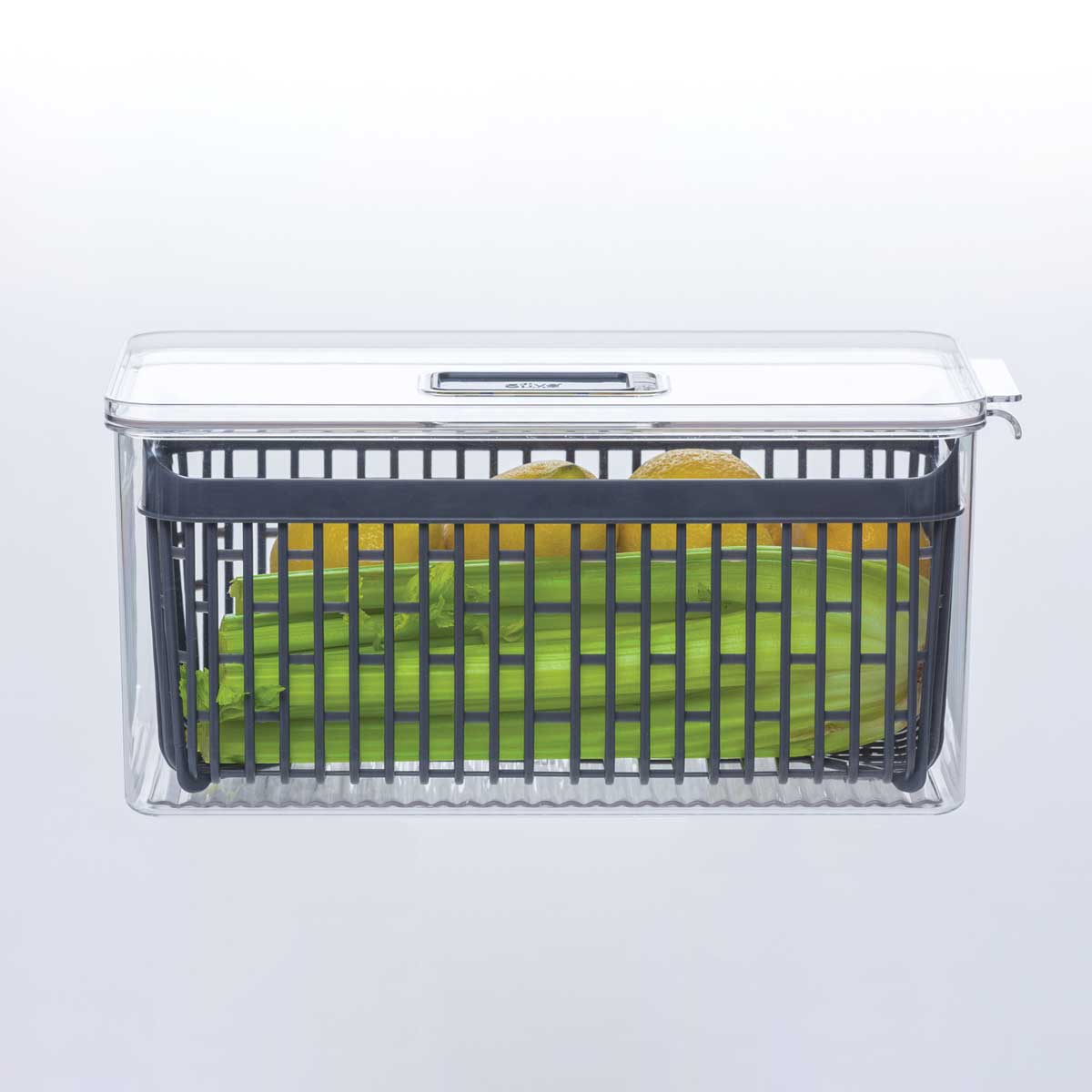 Caja de almacenamiento apilable 16.4x15x32.5cm