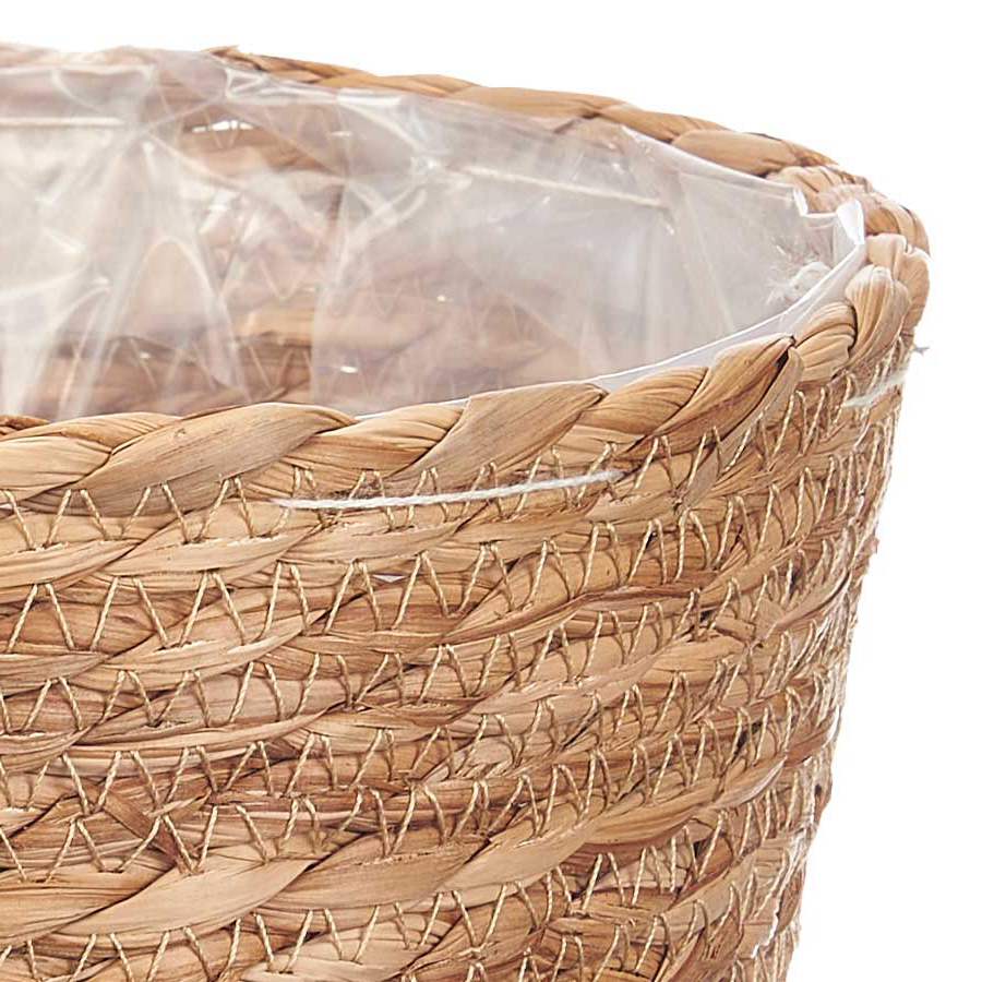 Cesta rafia beige 19cm