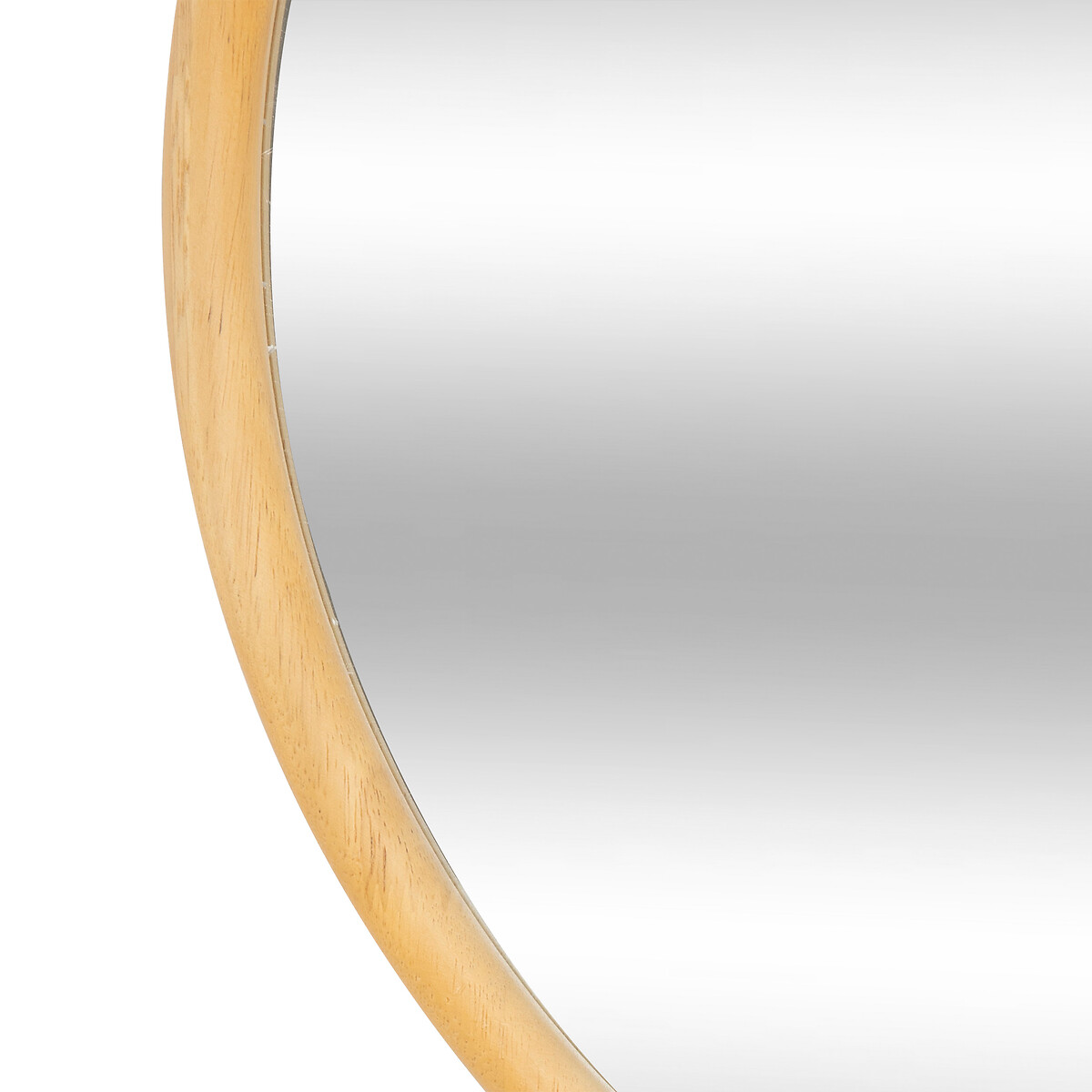 Espejo de Pared Kim Beige De Madera 55cm
