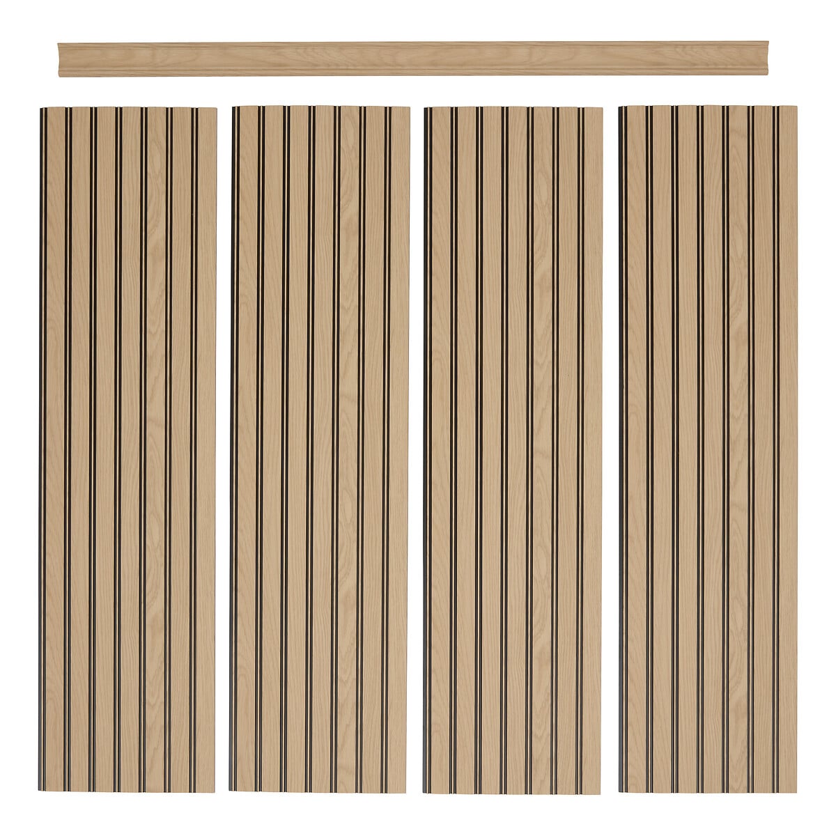 JUEGO 4 PANELES DECORATIVOS BENY