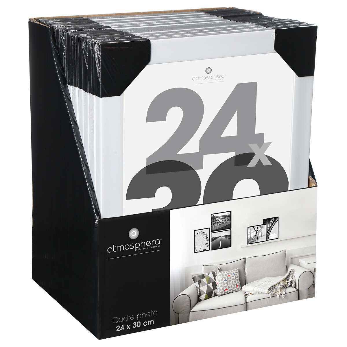 Moldura Para Fotos Branca 24x30cm