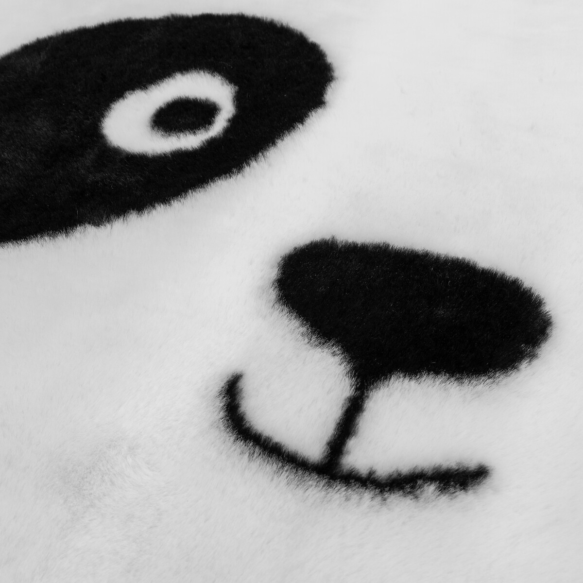Alfombra en forma de panda 100 cm