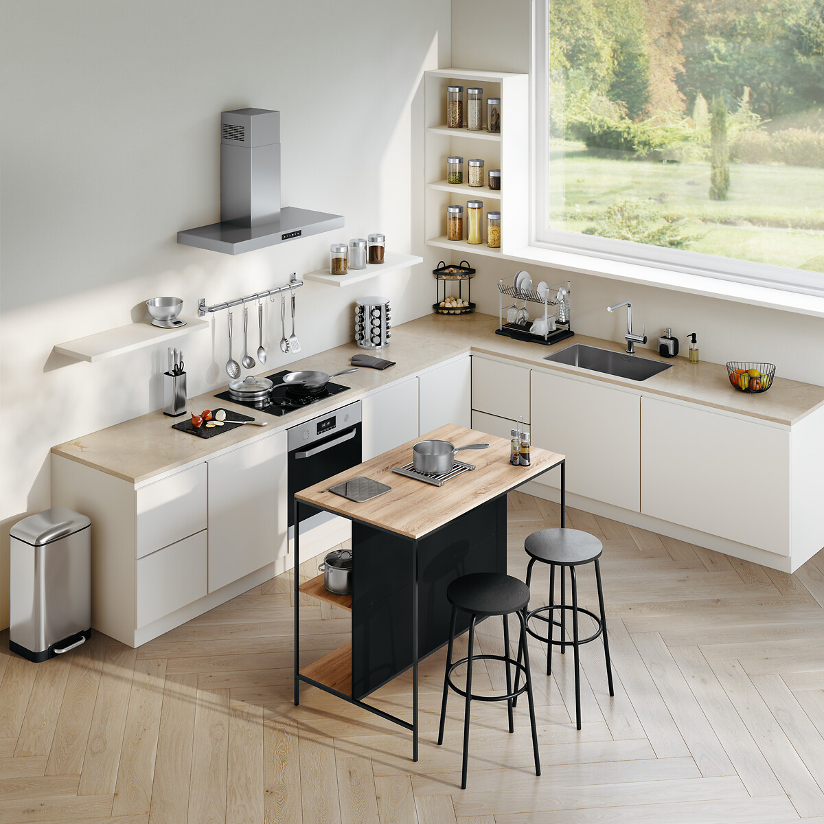 Esquinera Metálica Para Encimera 