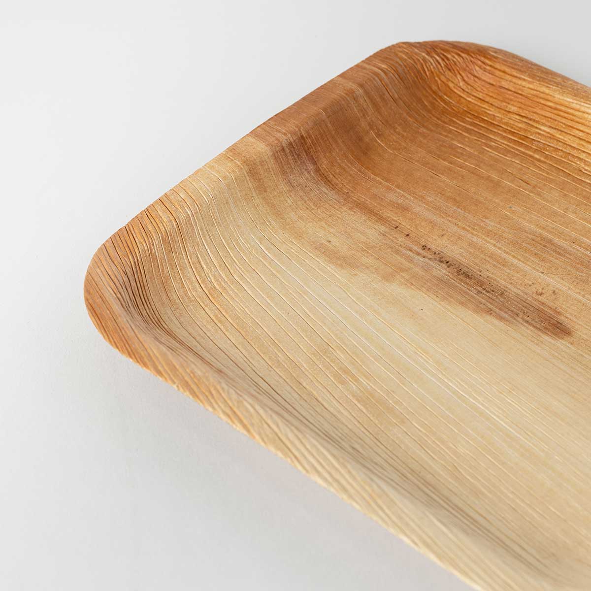 Juego De 10 Platos Hoja De Palma Eco 20x20cm