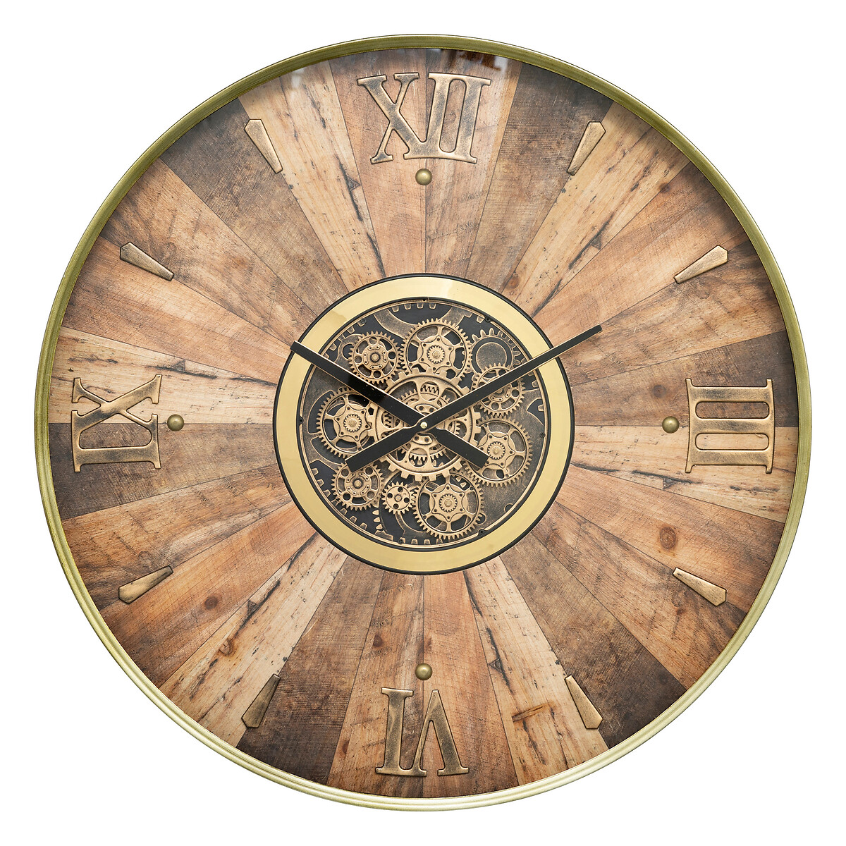 Reloj de pared KEANE de mdf 80cm