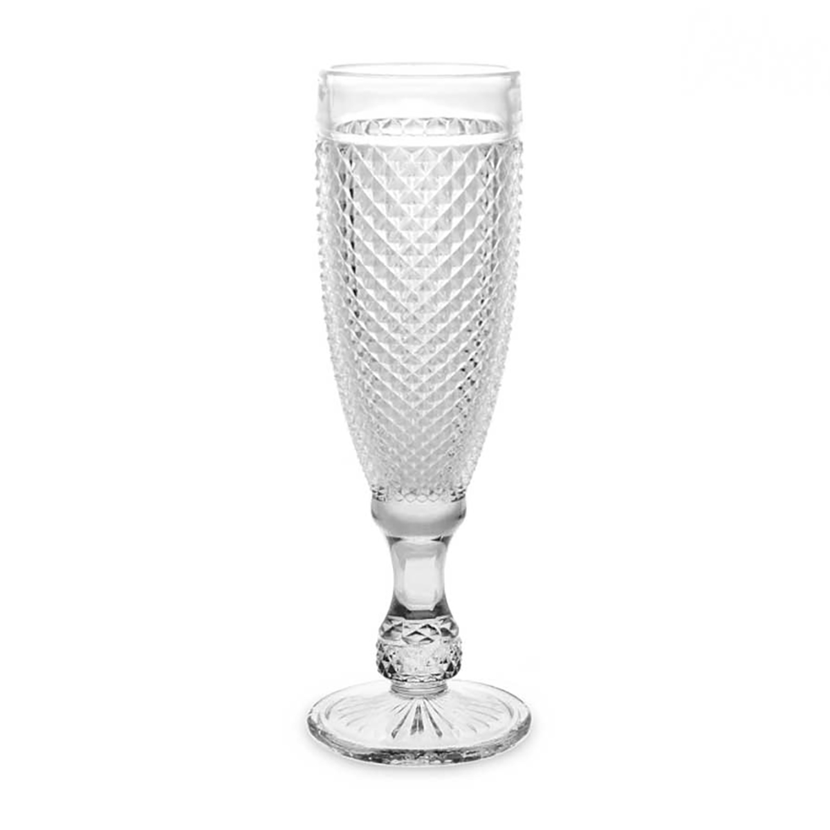 Copa De Champán Diamond De Vidrio 18cl