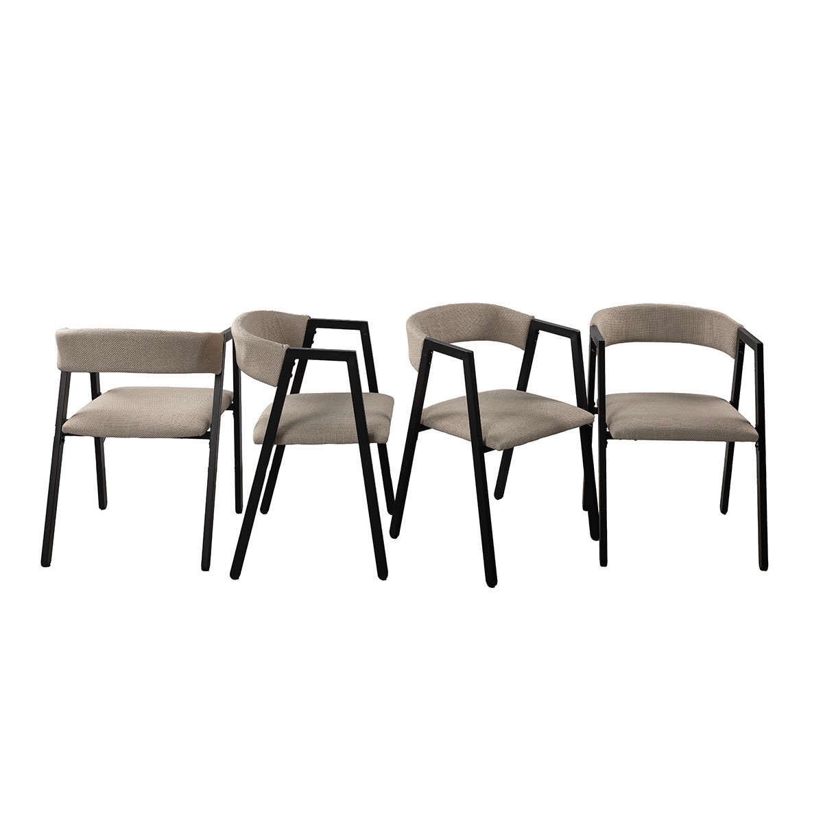 Juego de mesa y 4 sillas NOOK