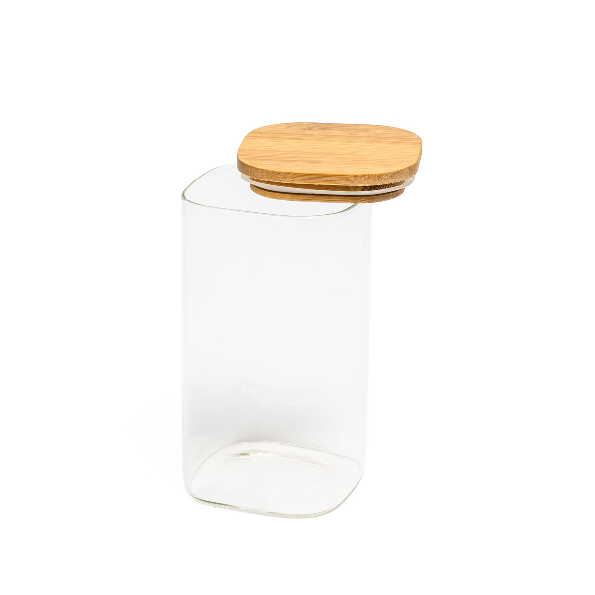 Tarro De Vidrio C/Tapa Herm&eacute;tica 1500Ml