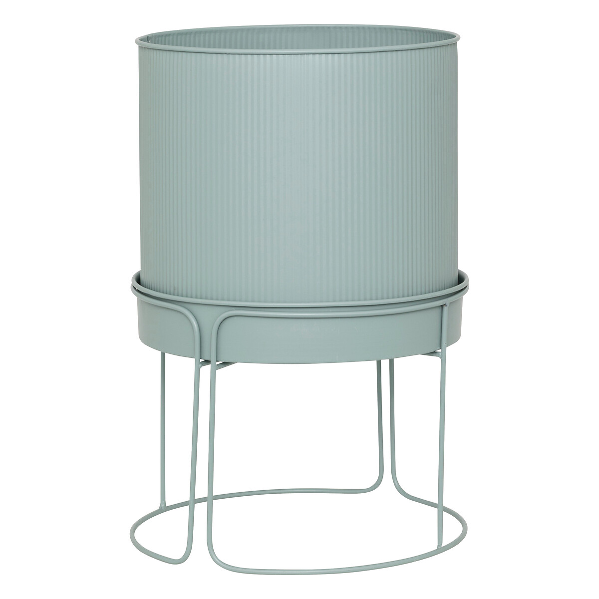 Macetero AZE de metal verde 44.3cm 