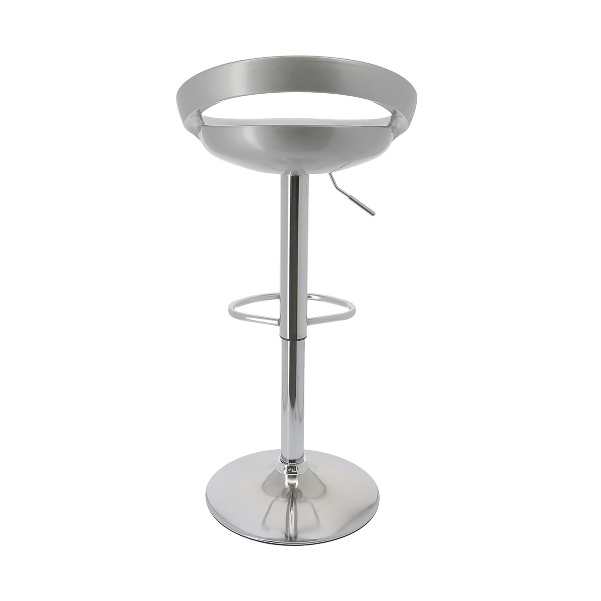 Juego de 2 taburetes de bar SALSA gris