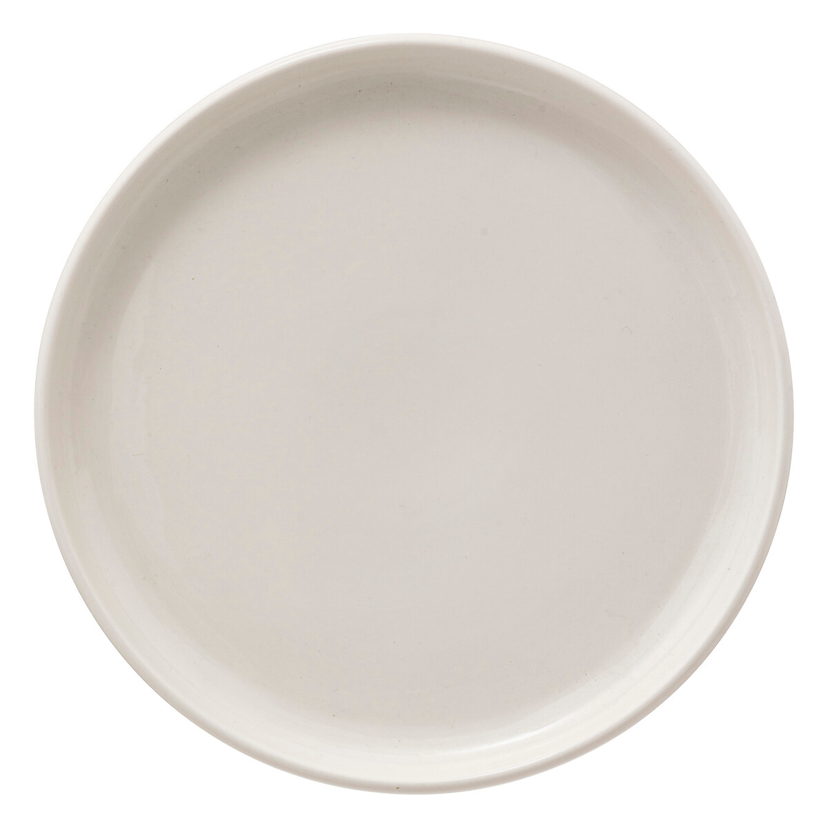 Plato de postre NORA blanco de porcelana 21cm