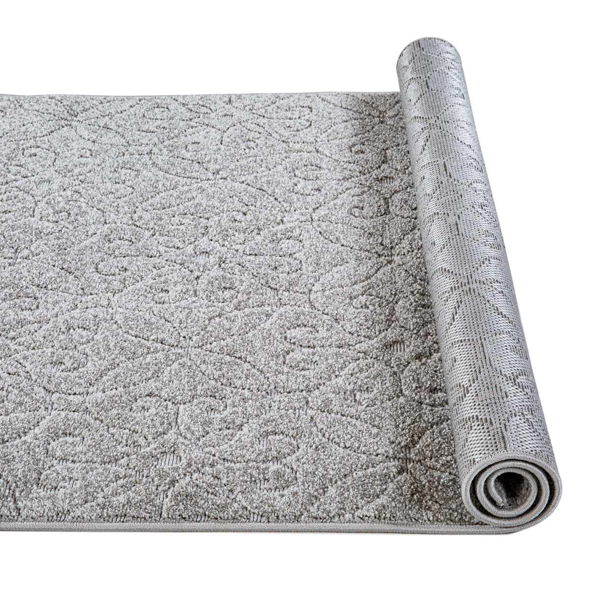 Alfombra &Eacute;tnica Seile Gris 120x160Cm