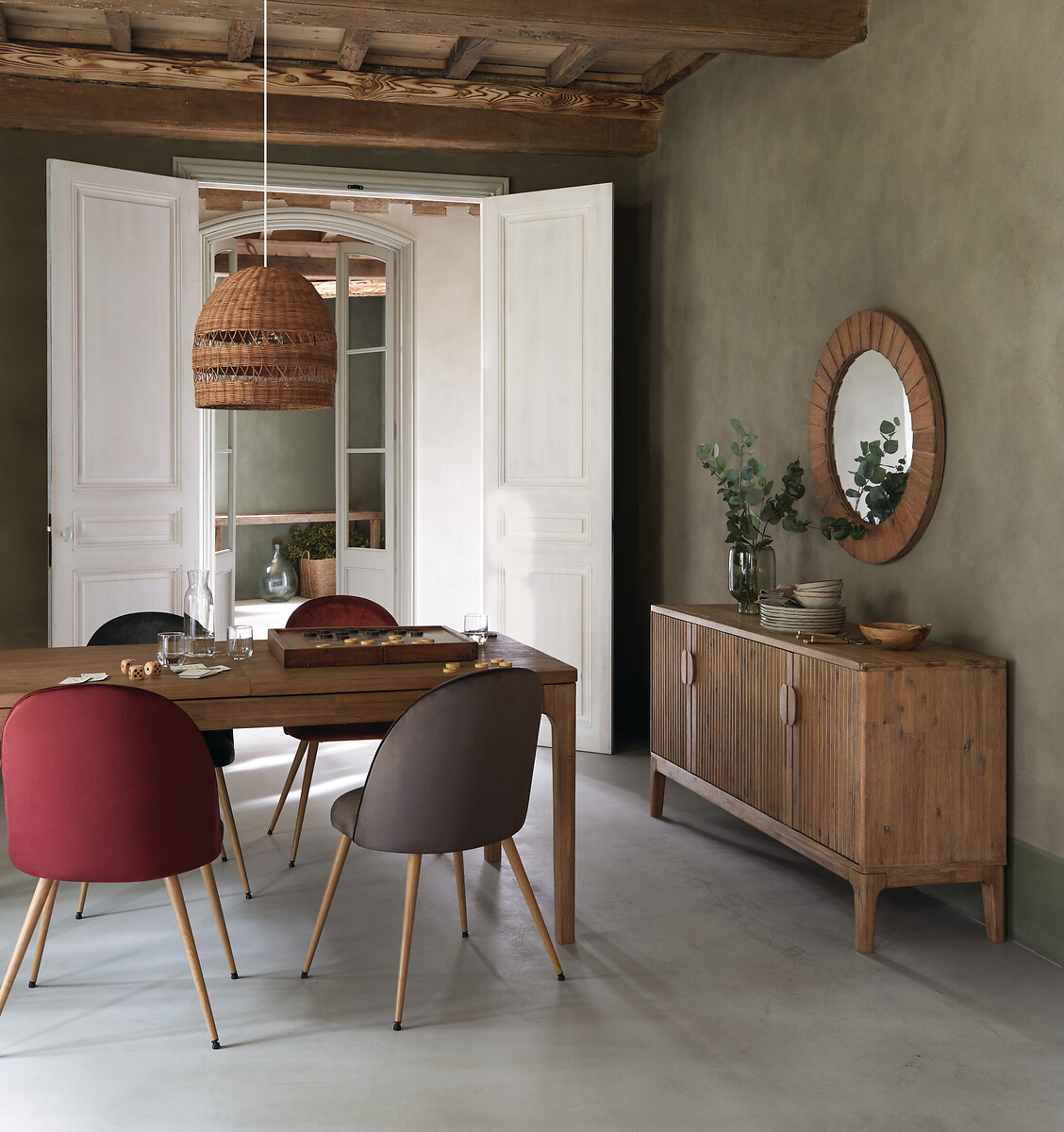 Mesa De Comedor Extens.180-260x90x76Cm