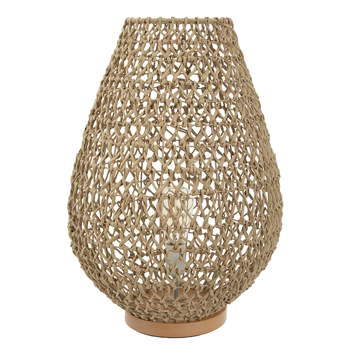 Candeeiro De Mesa Etel Bege 55cm