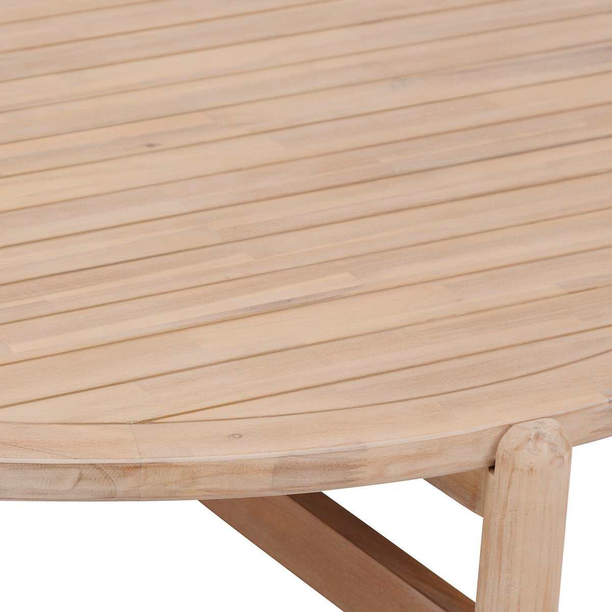 Mesa baja DEONA de madera acacia 120cm