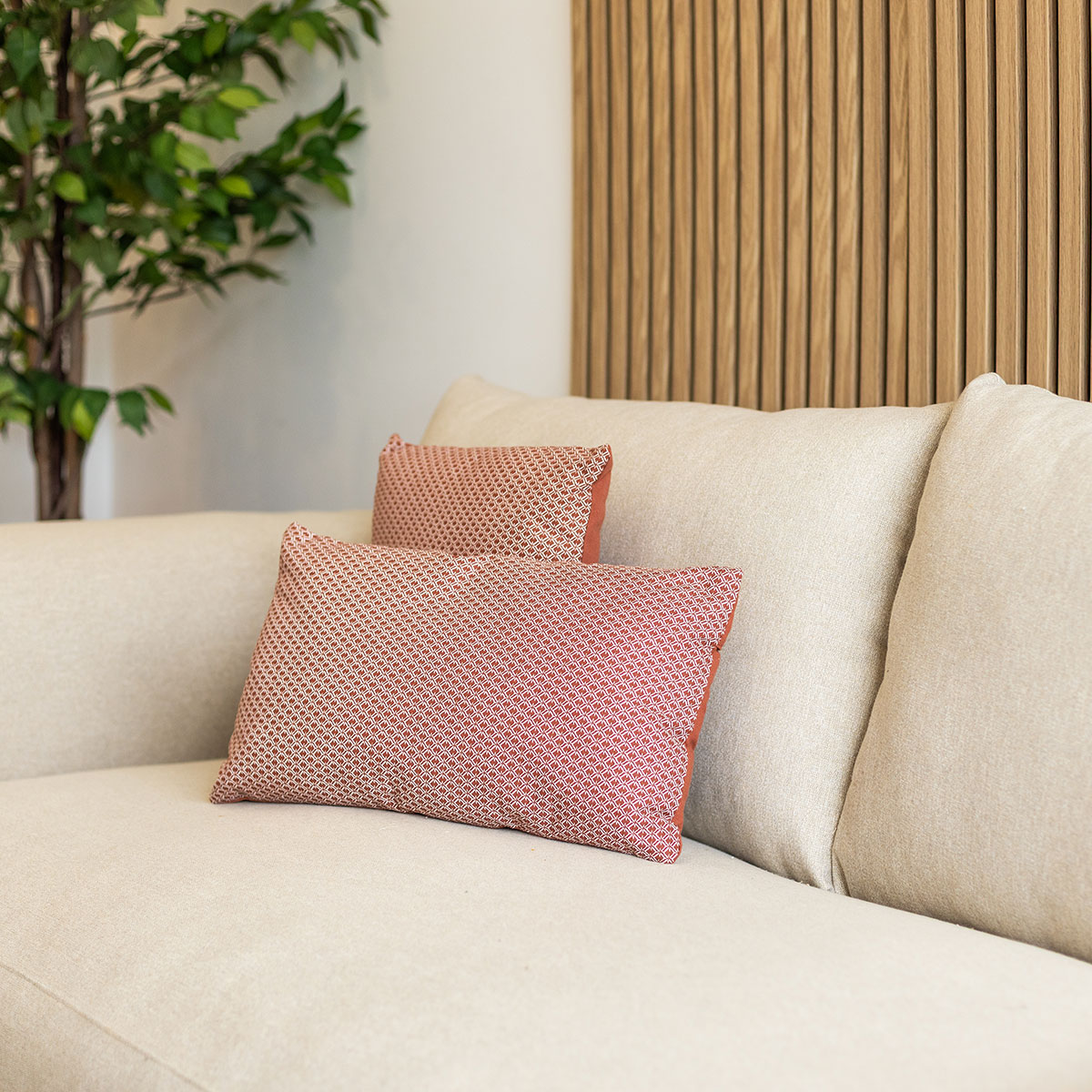 Coj&iacute;n Otto Terracota 30x50Cm