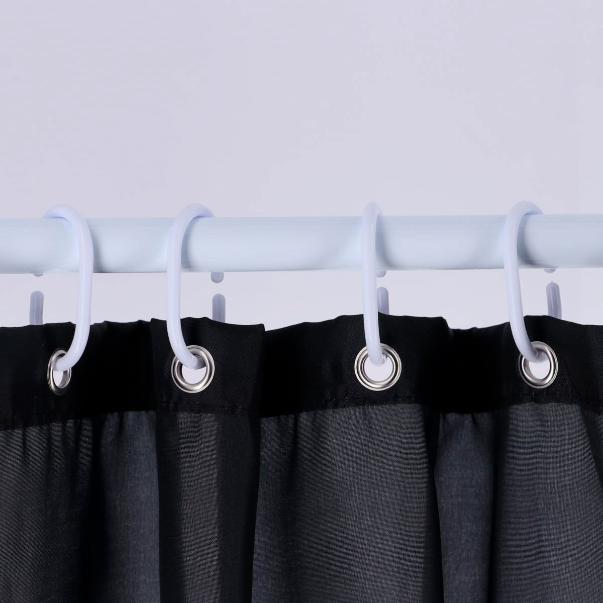 Juego De 12 Anillas P/ Cortina De Ducha