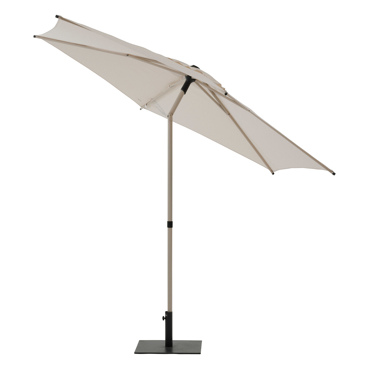 Parasol SOYA argile blé 2.5m