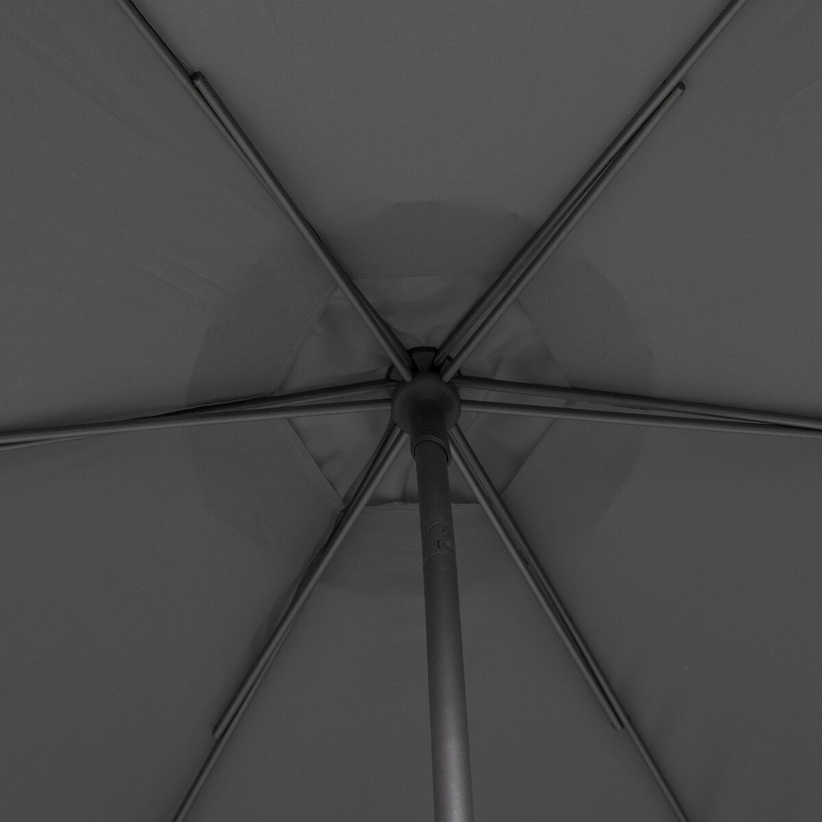 Parasol redondo SOYA gris ard&oacute;sia 2.7m