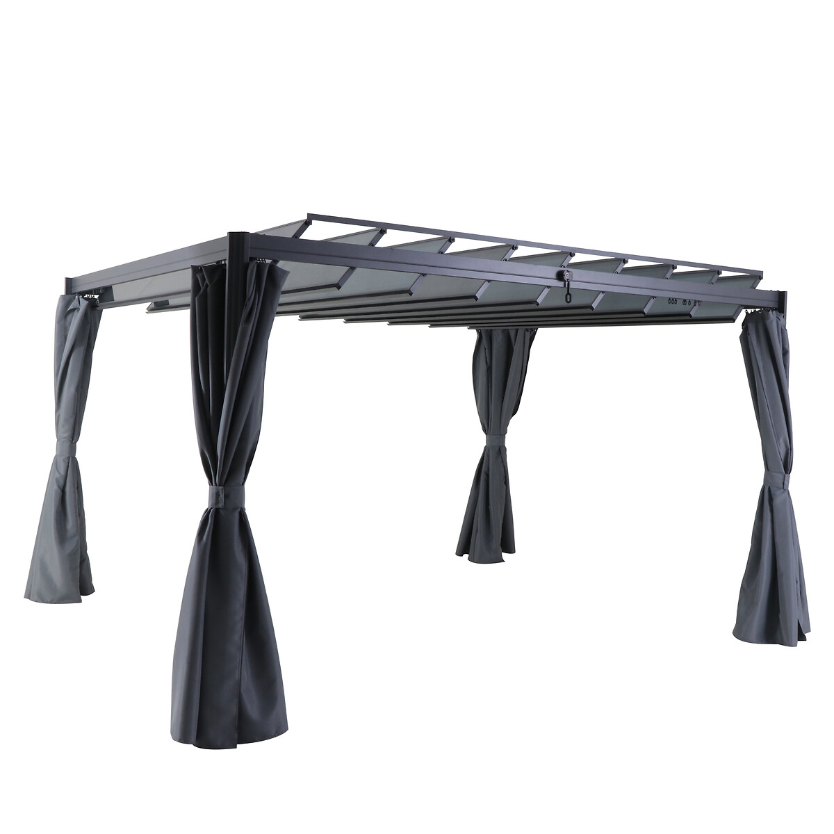 Cortinas para pérgola BELIZE LATTES 3x3.8m