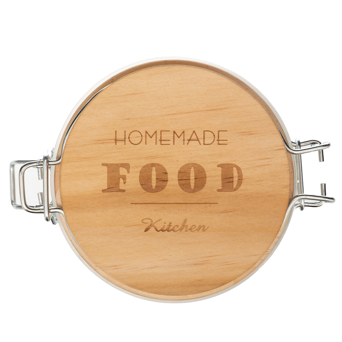 Tarro De Vidrio C/Tapa Herm&eacute;tica 1L