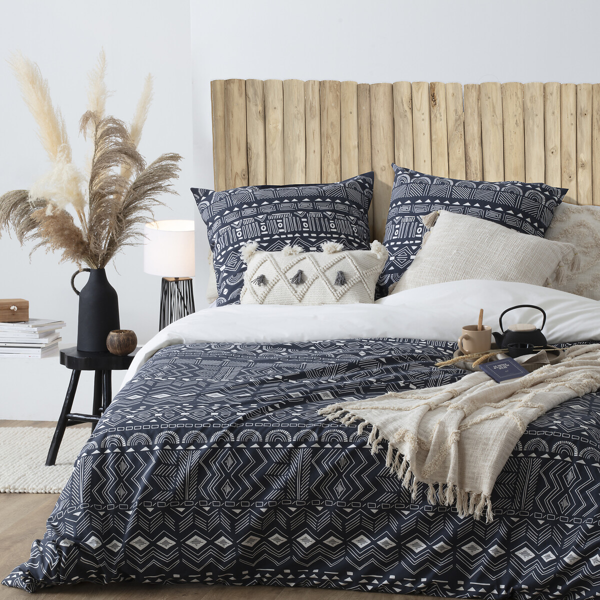 Cabecero Jayden Beige Madera