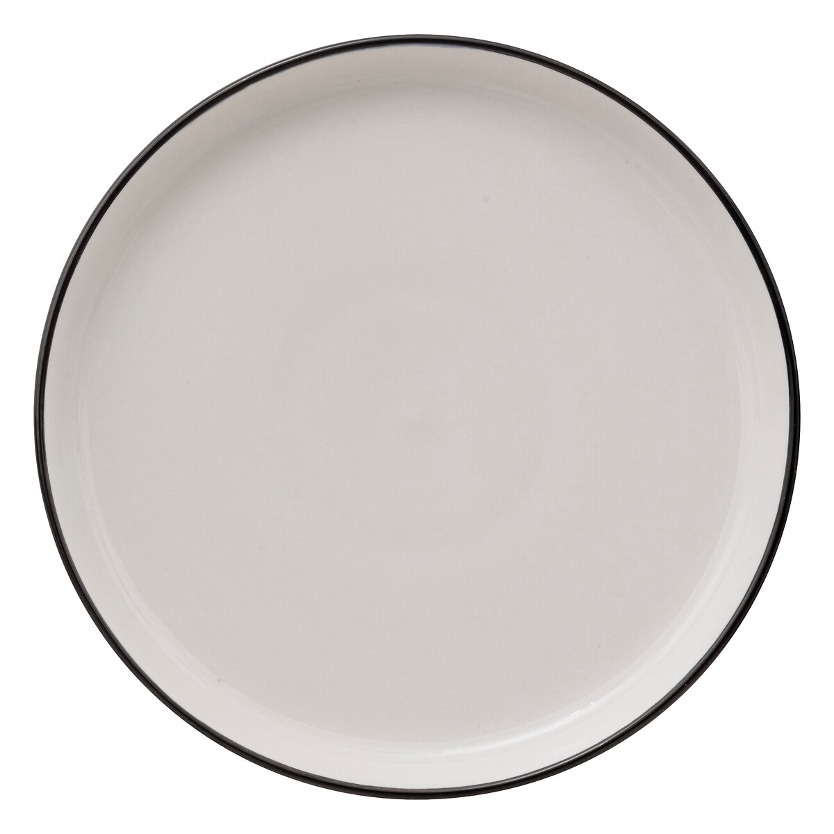Plato Postre Alix Blanco de Porcelana 20cm