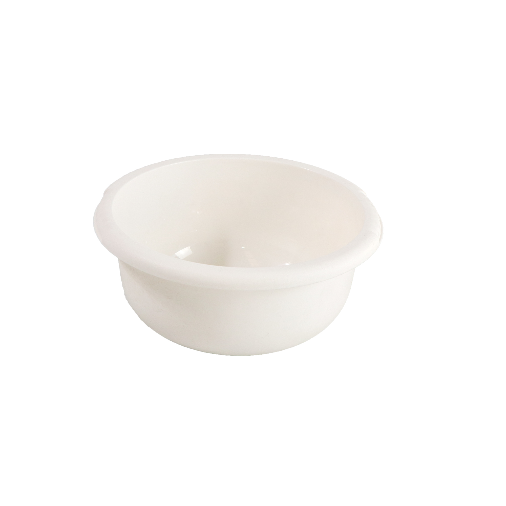 Barreño De Plástico Blanco 2.4L