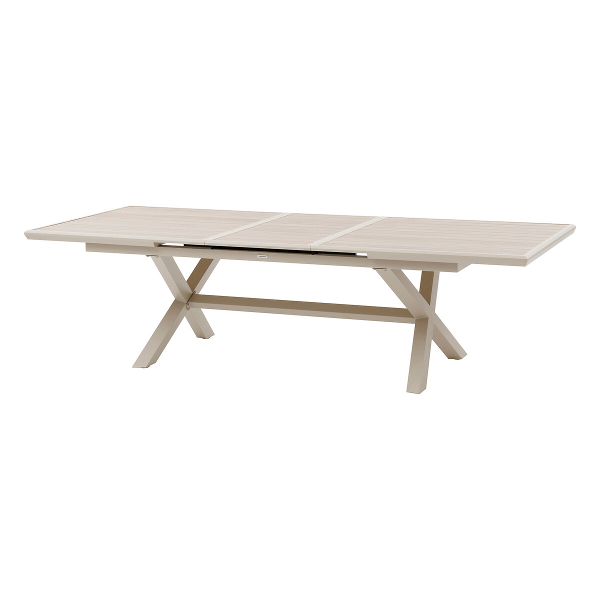 Mesa extensible AXIOME lin argile 220-279cm