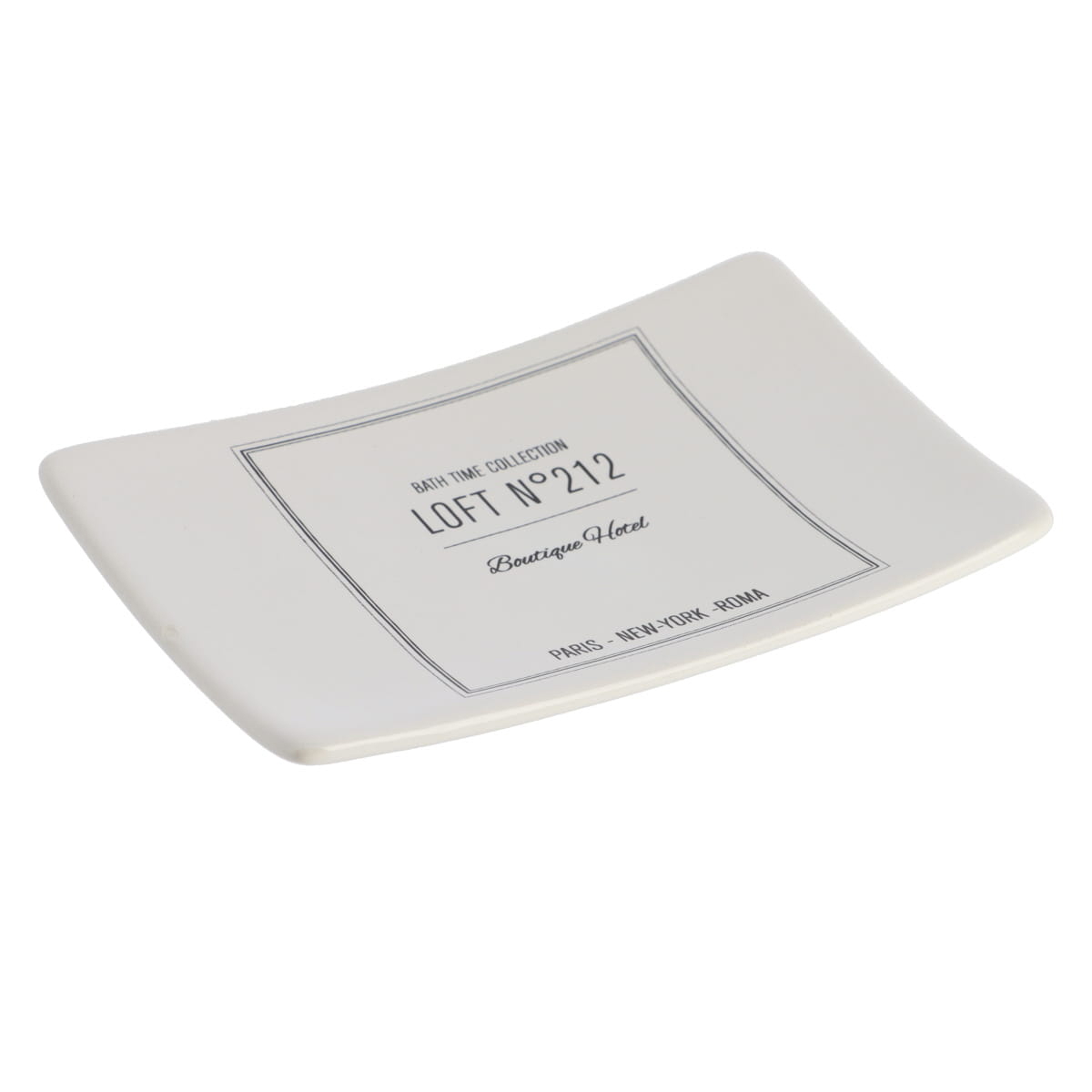 Jabonera LOFT blanca dolomita