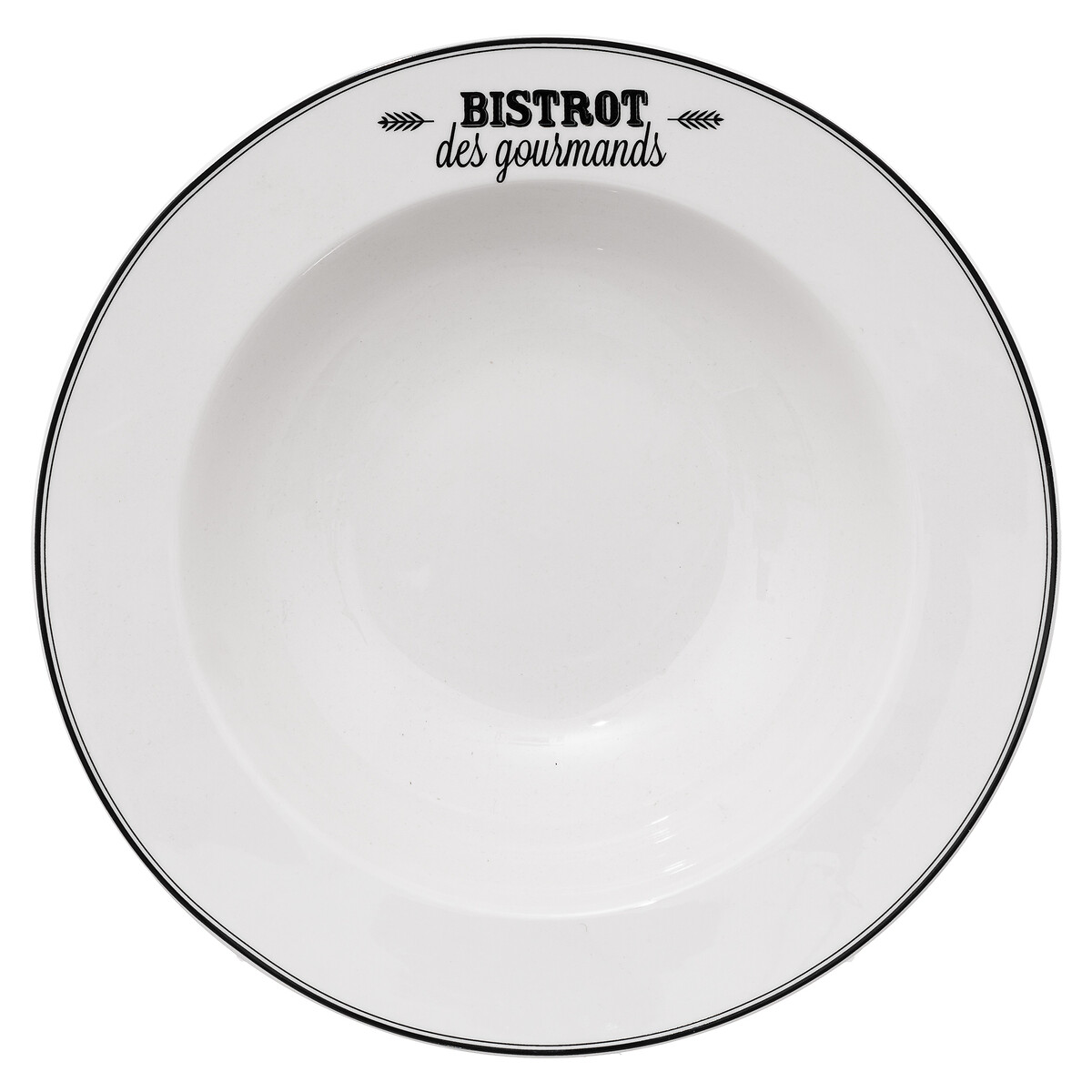 Plato para Pasta de  Porcelana 27cm