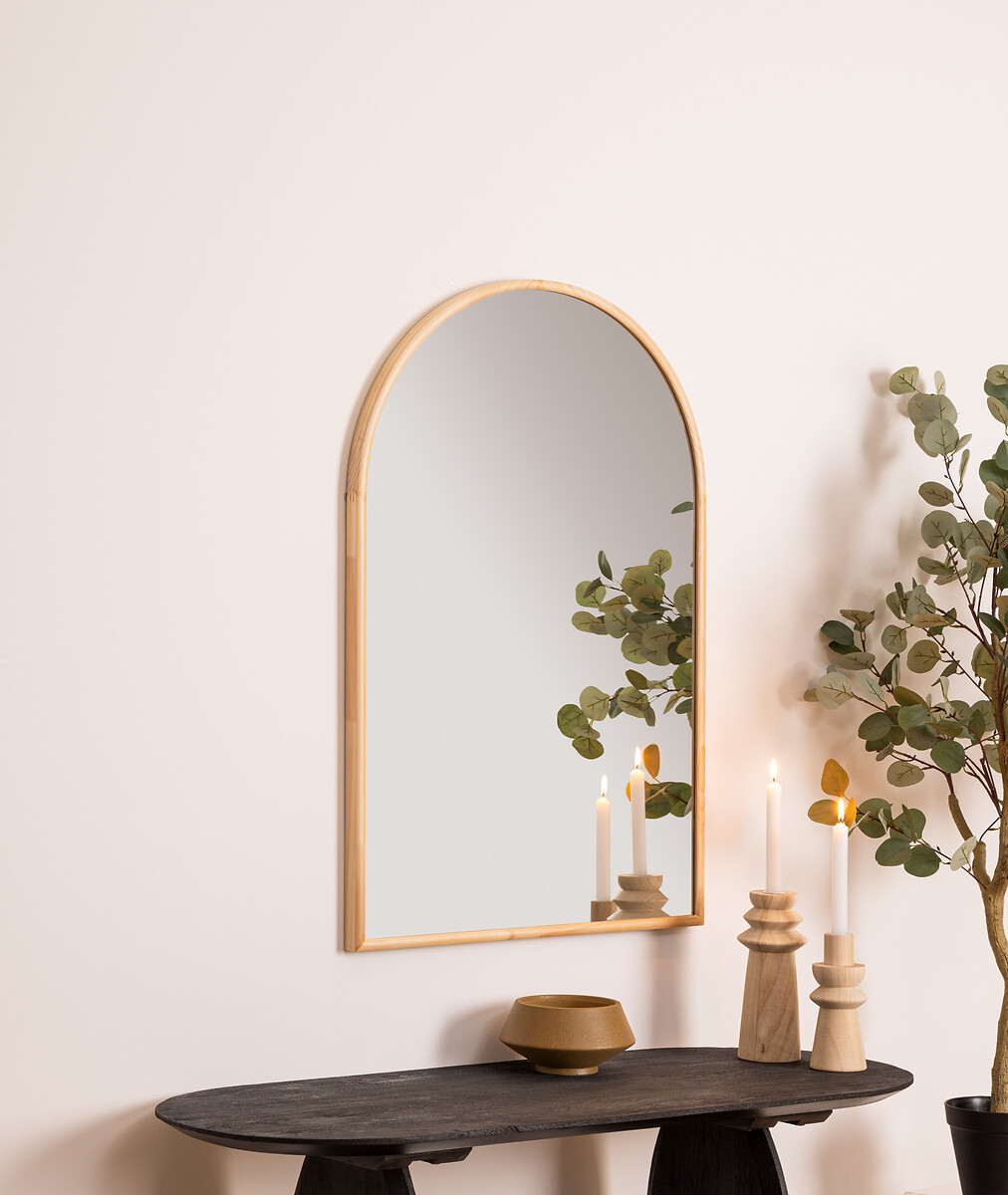 Espejo De Pared Beige Kim