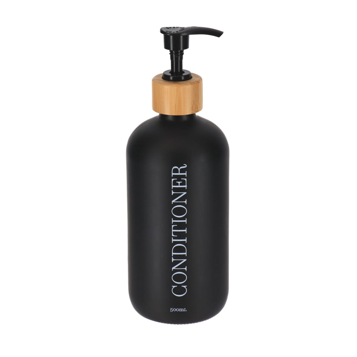 Dispensador para suavizante negro 500ml