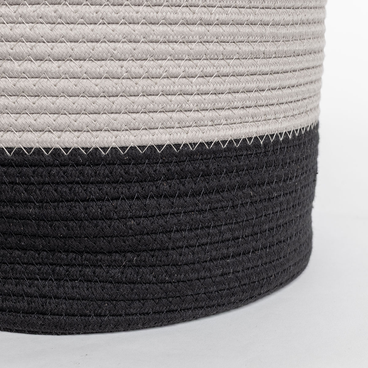 Cesta wc beige de algod&oacute;n 33X45cm