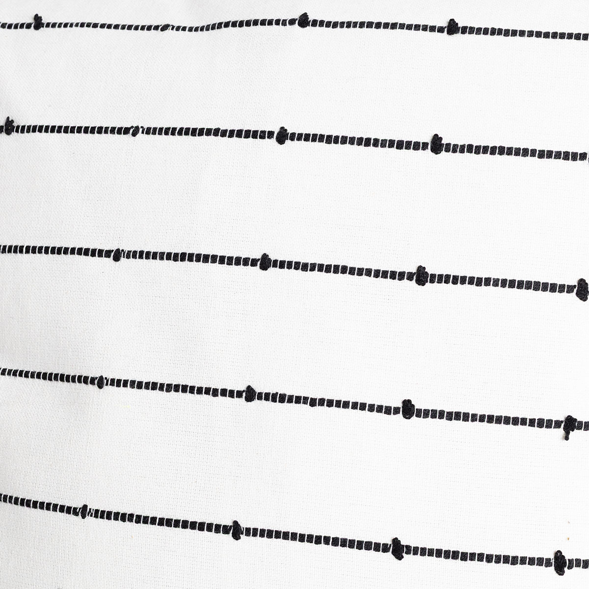 Coj&iacute;n LINECHIC beige de algod&oacute;n 45x45cm