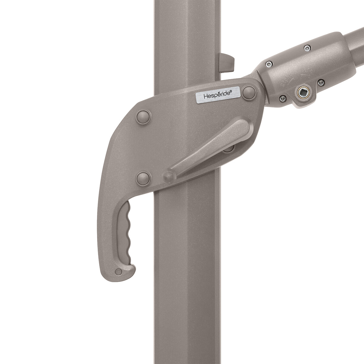 Parasol MELHIA color lino 3x3m