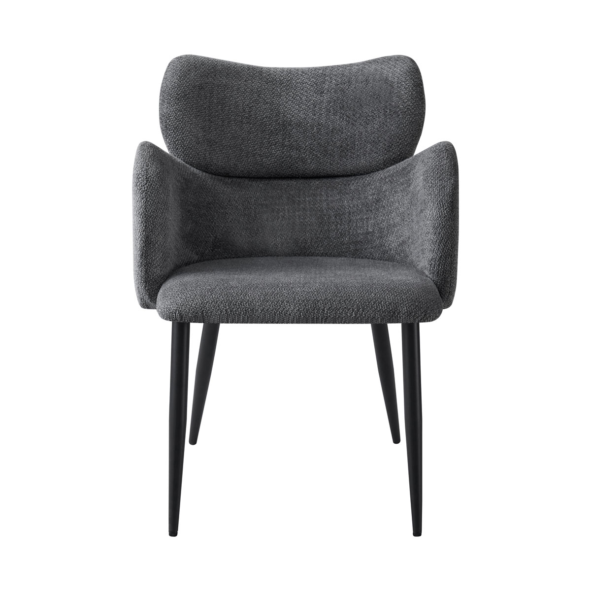 Sill&oacute;n GONDAR de tela gris