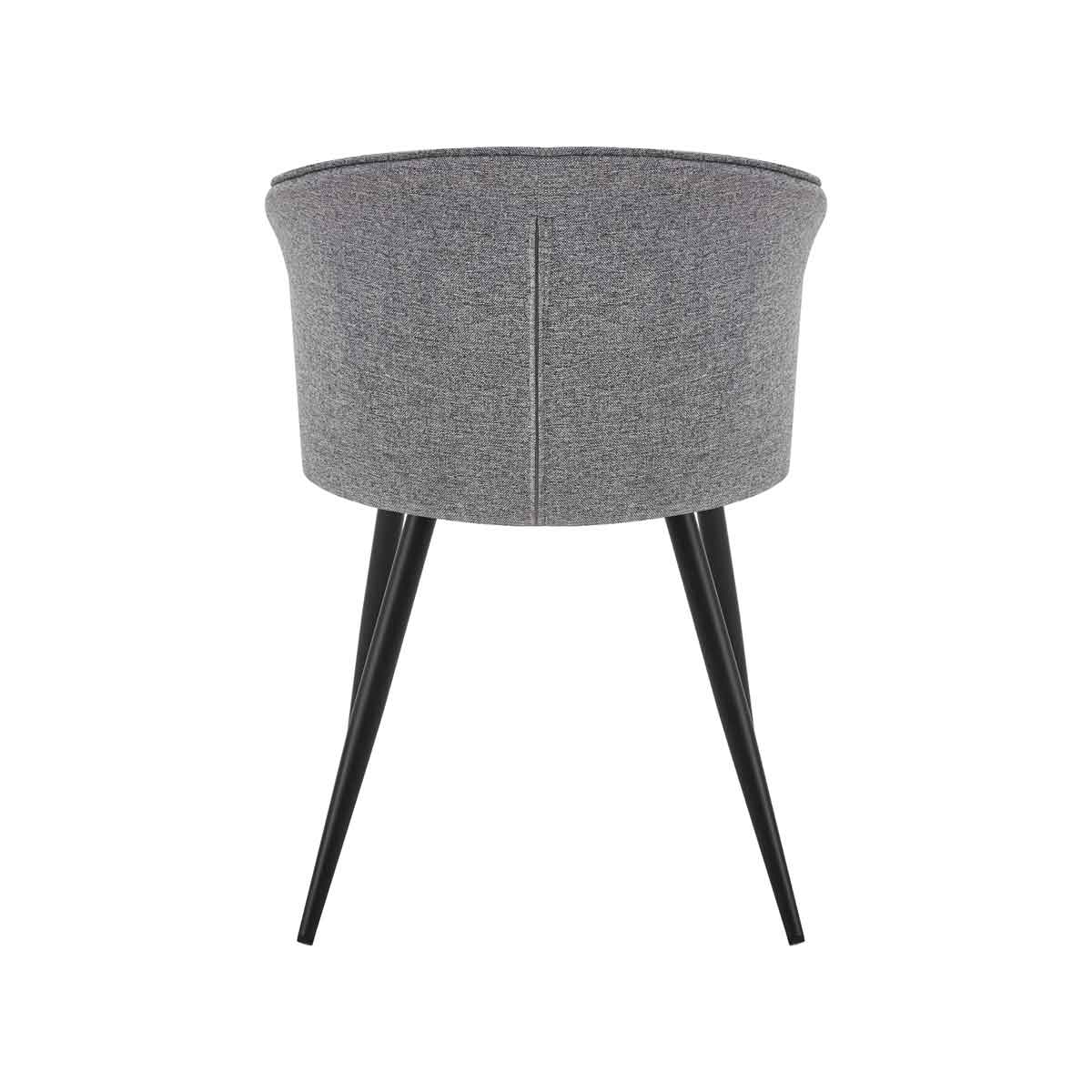 Silla LOLA gris de tela