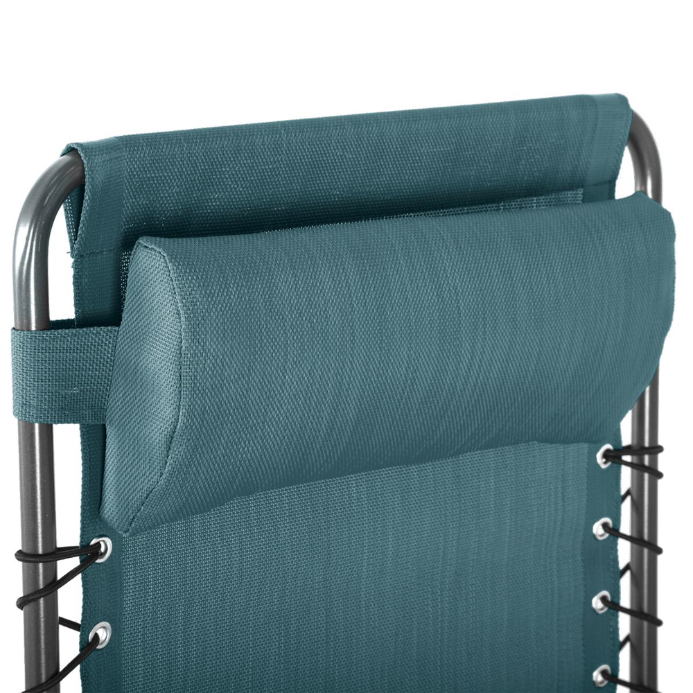 Silla relax SILOS azul canard