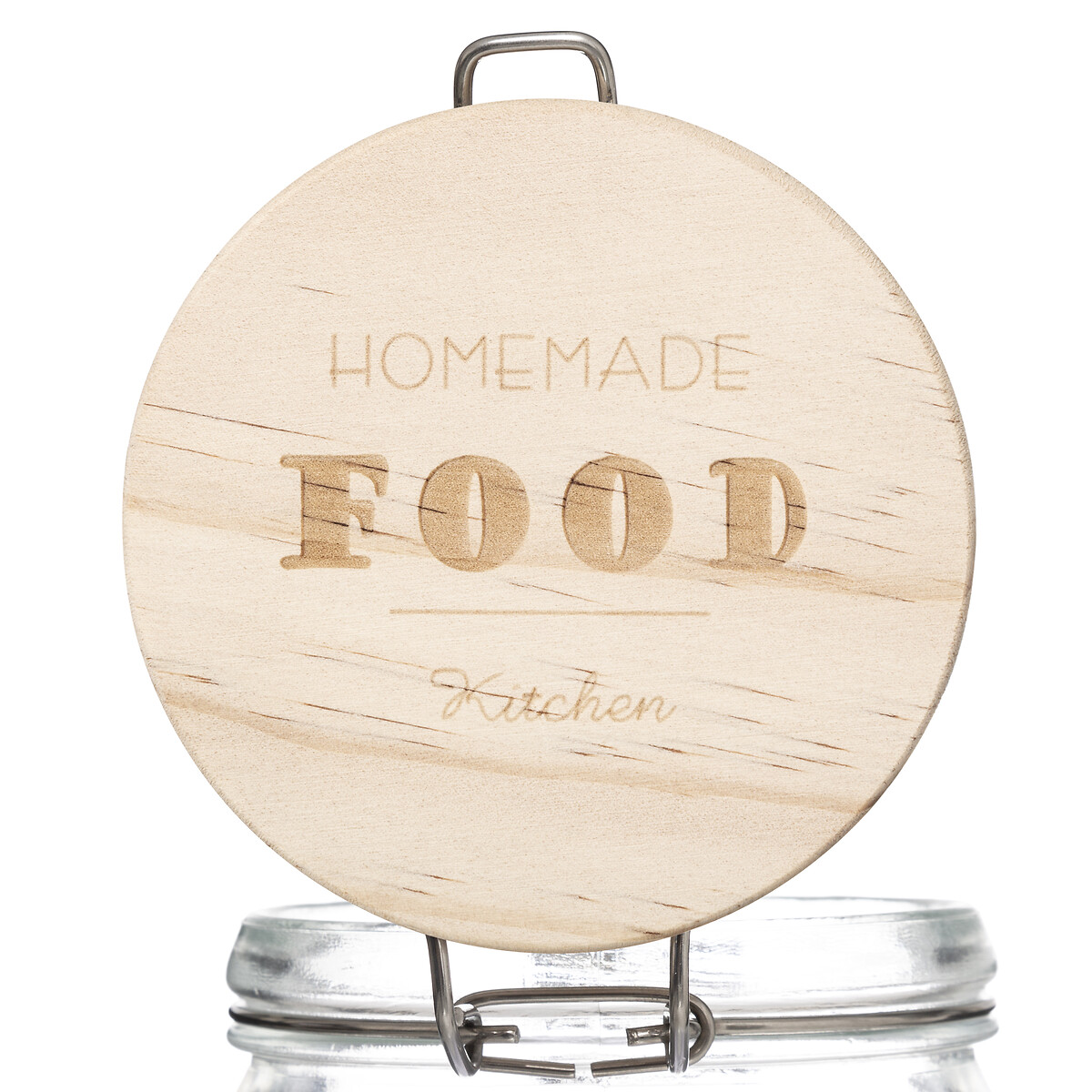 Tarro De Vidrio C/Tapa Herm&eacute;tica 2L