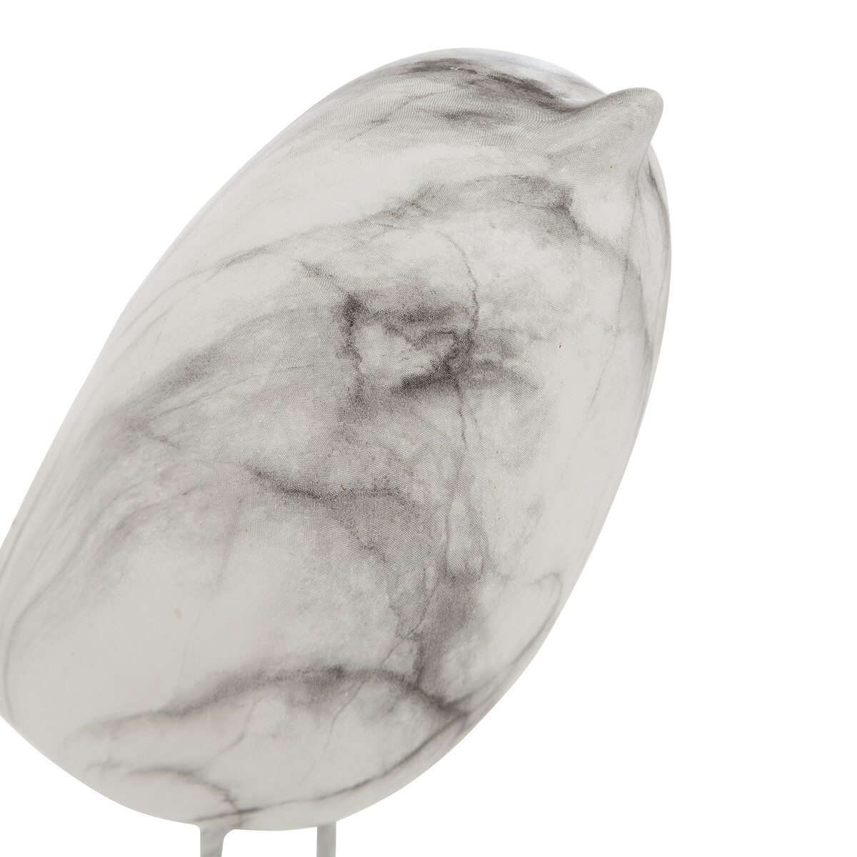 P&aacute;jaro decorativo OLEN blanco 19cm